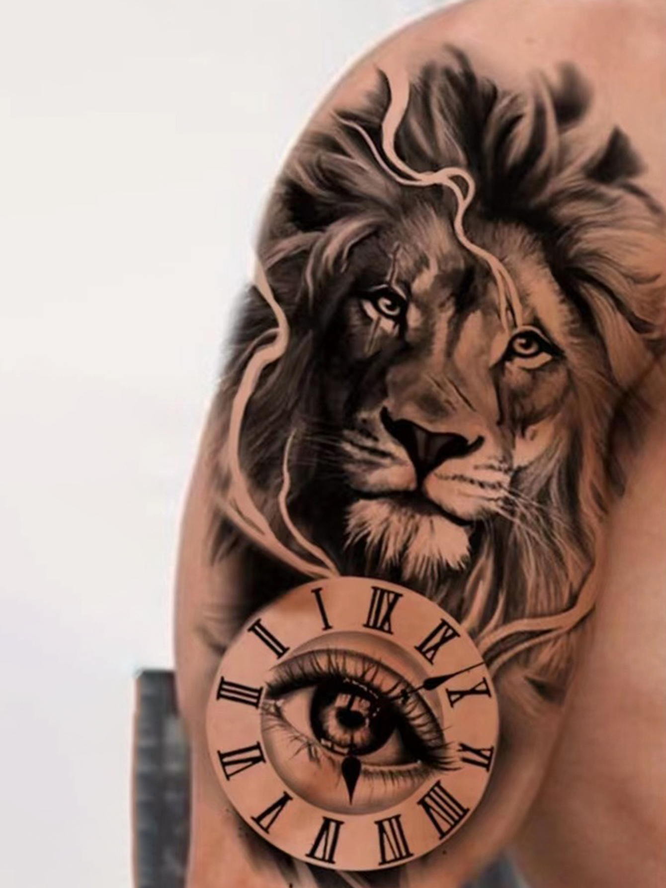 Animal Style Waterproof Arm Tattoo Sticker